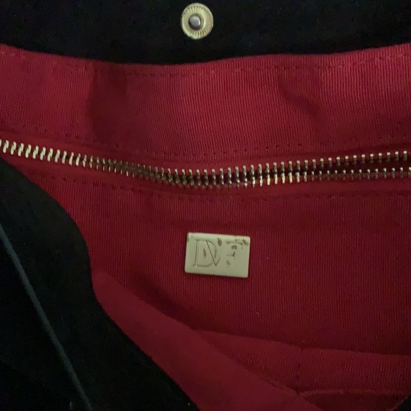 DvF black large shoulder bag - Picture 4 of 4